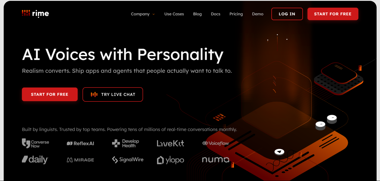 Rime Labs Raises $5.5M to Build AI Voices with Real Personality