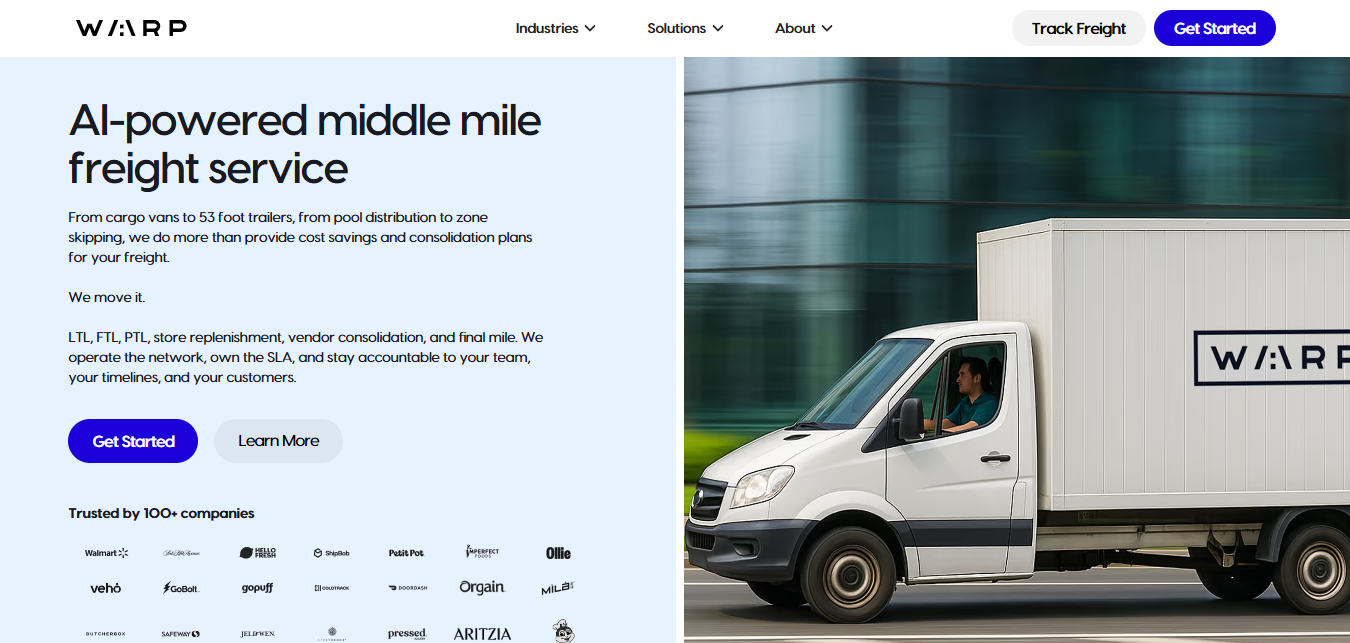 Warp Raises $10M Series A to Reinvent Final-Mile Logistics for the Modern Supply Chain