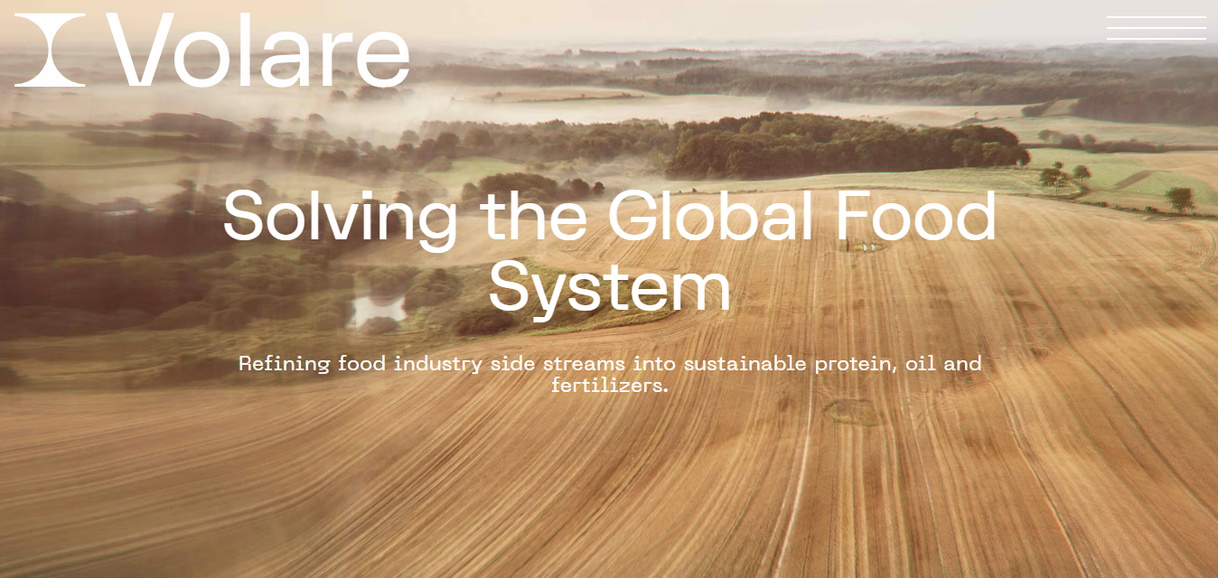 Volare Solutions Raises $29.5M to Turn Food Waste into the Future of Protein