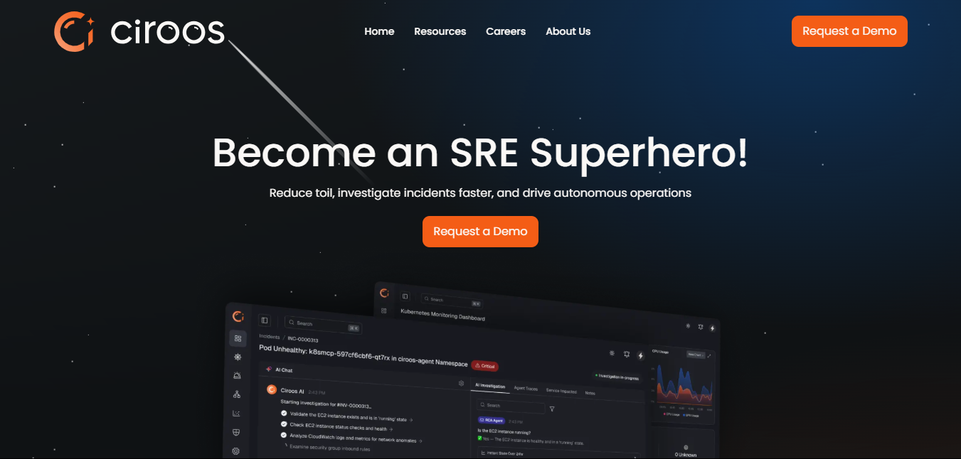 Ciroos Raises $21M to Build Autonomous Infrastructure for SRE Teams