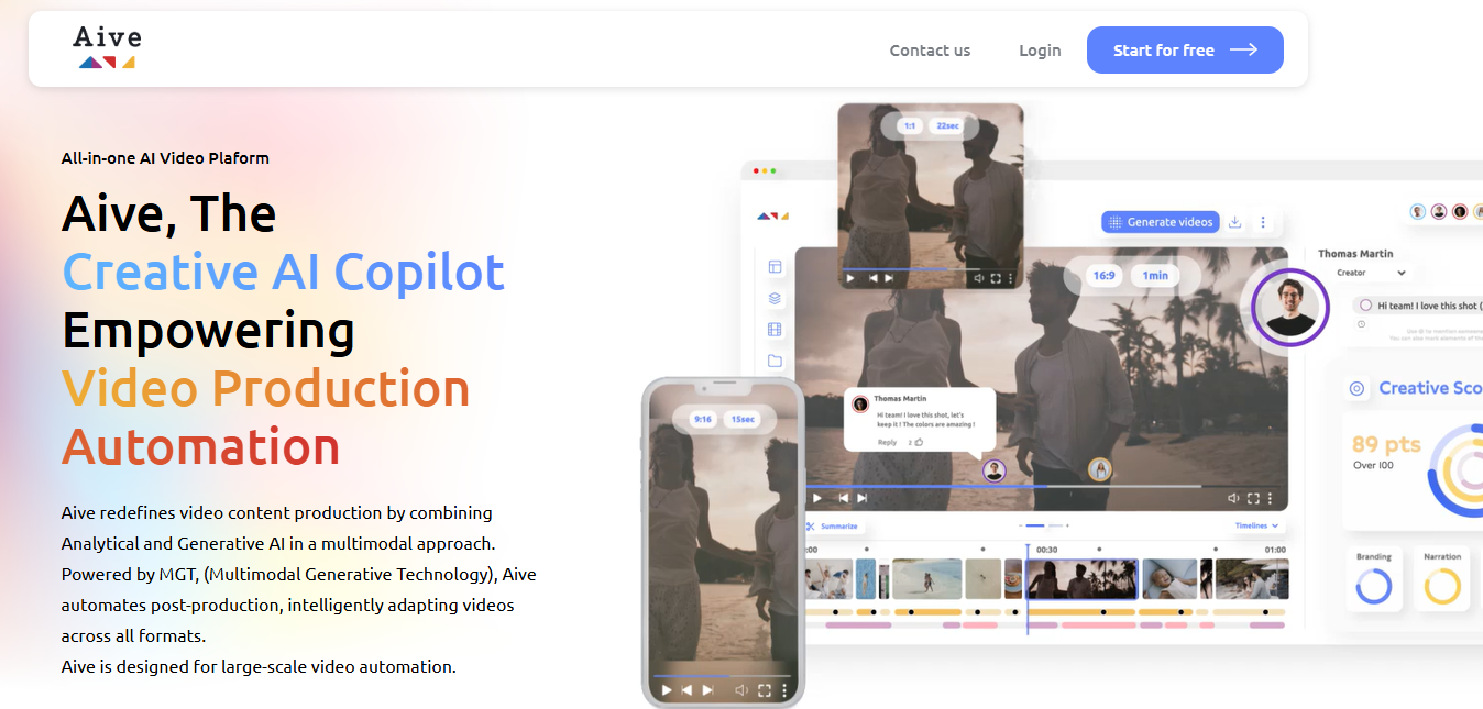 Aive Raises $13.7 Million in Series A to Scale AI-Powered Video Editing Platform