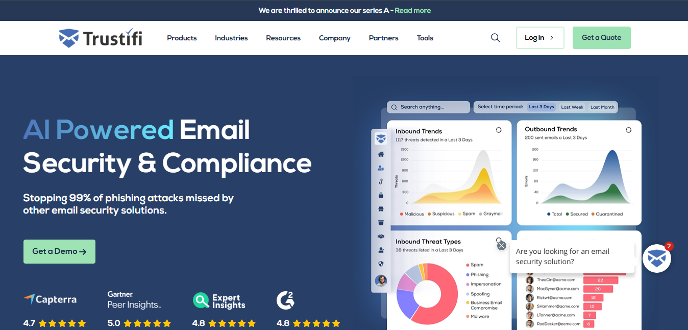 Trustifi Raises $25M to Scale AI-Driven Email Security and Compliance Tech