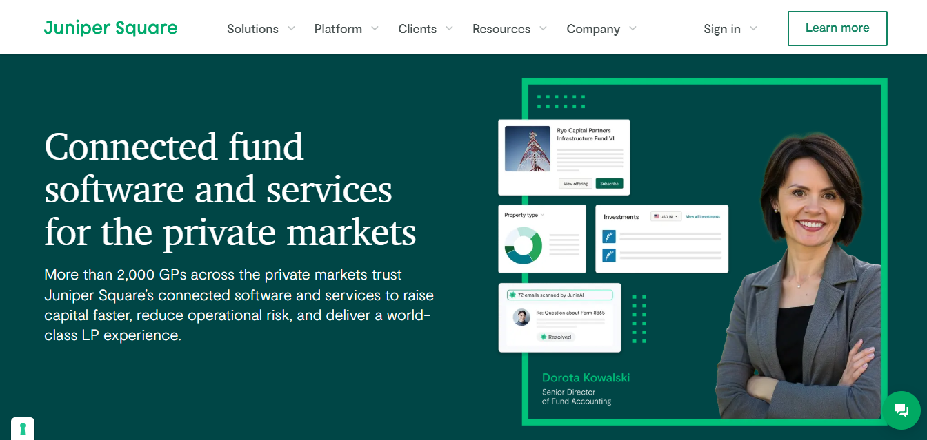 Juniper Square Raises $130M Series D to Build the Future of Private Markets Infrastructure