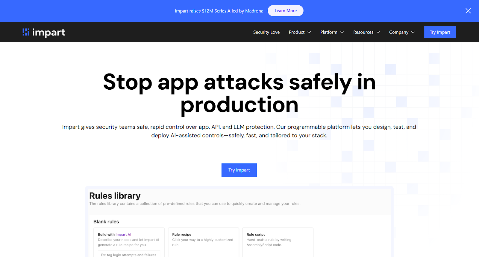 Impart Security Raises $12M Series A to Transform Application Security in Production