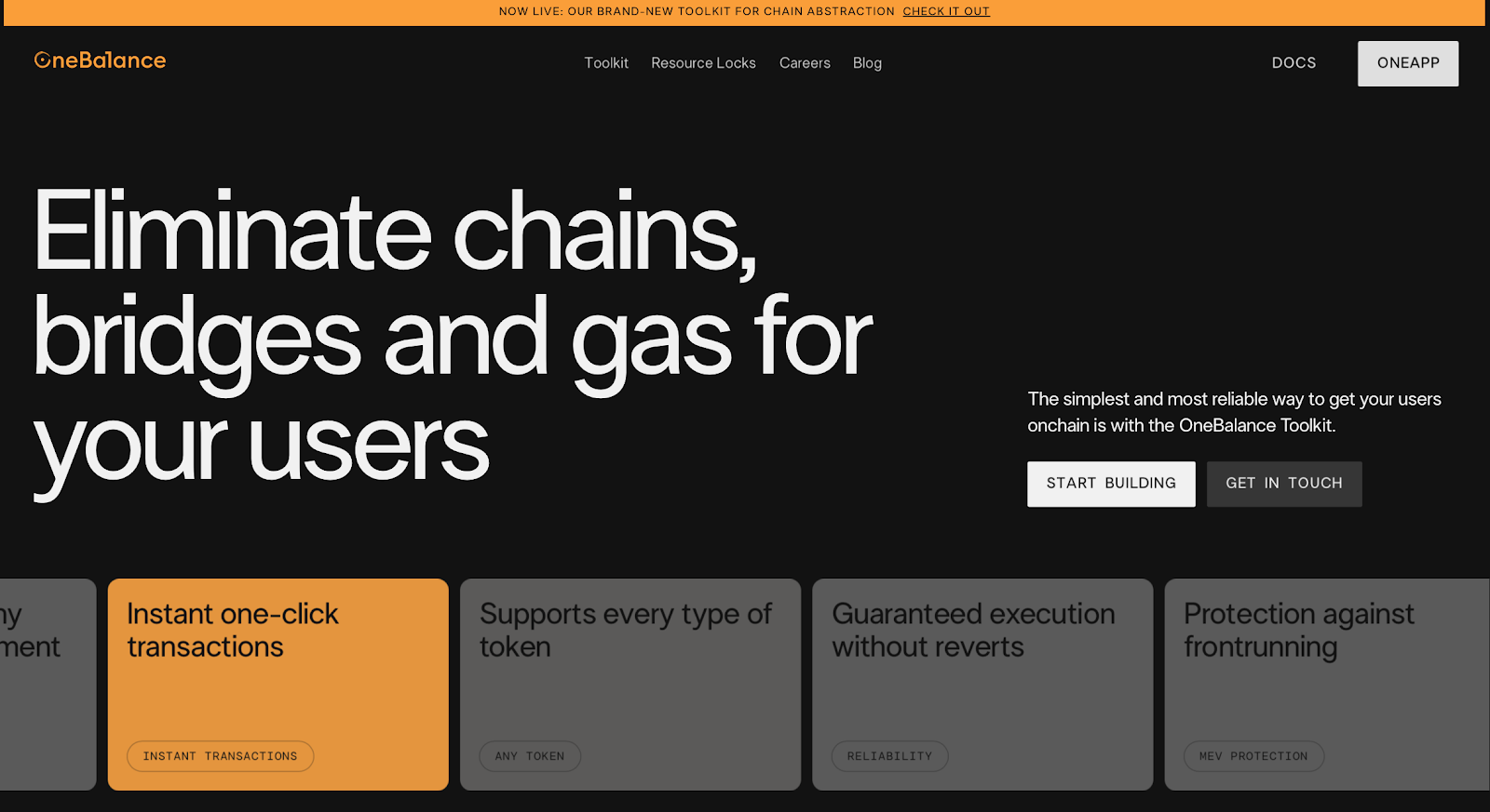 OneBalance Raises $20M Series A to Redefine On-Chain Identity and Digital Ownership