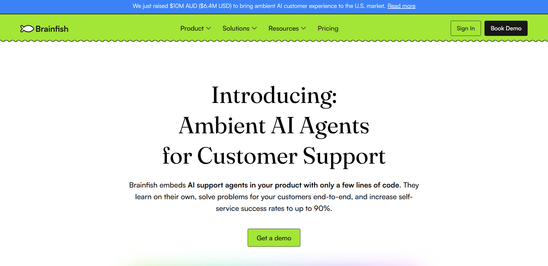 Brainfish Raises $6.4M Pre-Series A to Transform In-App Support with Ambient AI
