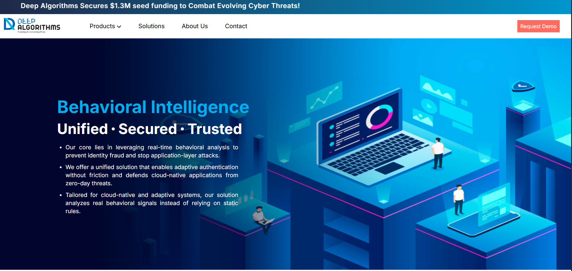 Deep Algorithms Solutions Raises $1.26M Seed Round to Advance AI-Powered Behavioral Cybersecurity