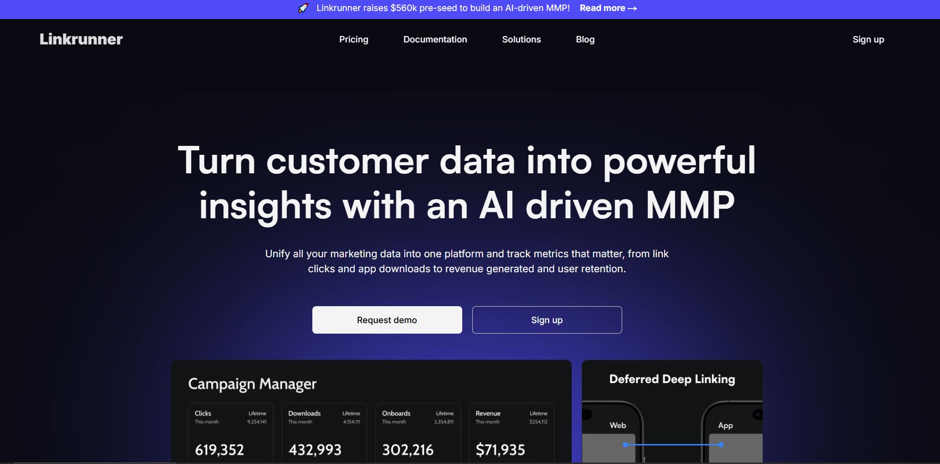 Linkrunner Raises $584K Pre-Seed to Revolutionize Link Management for Digital Marketers