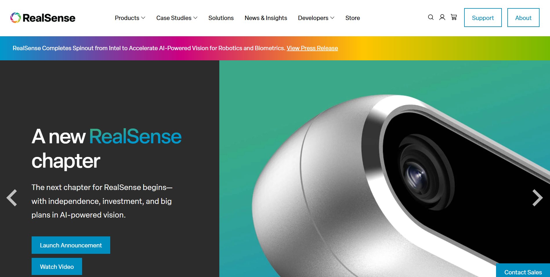 RealSense Spins Out from Intel with $50M Series A to Drive AI Vision at the Edge