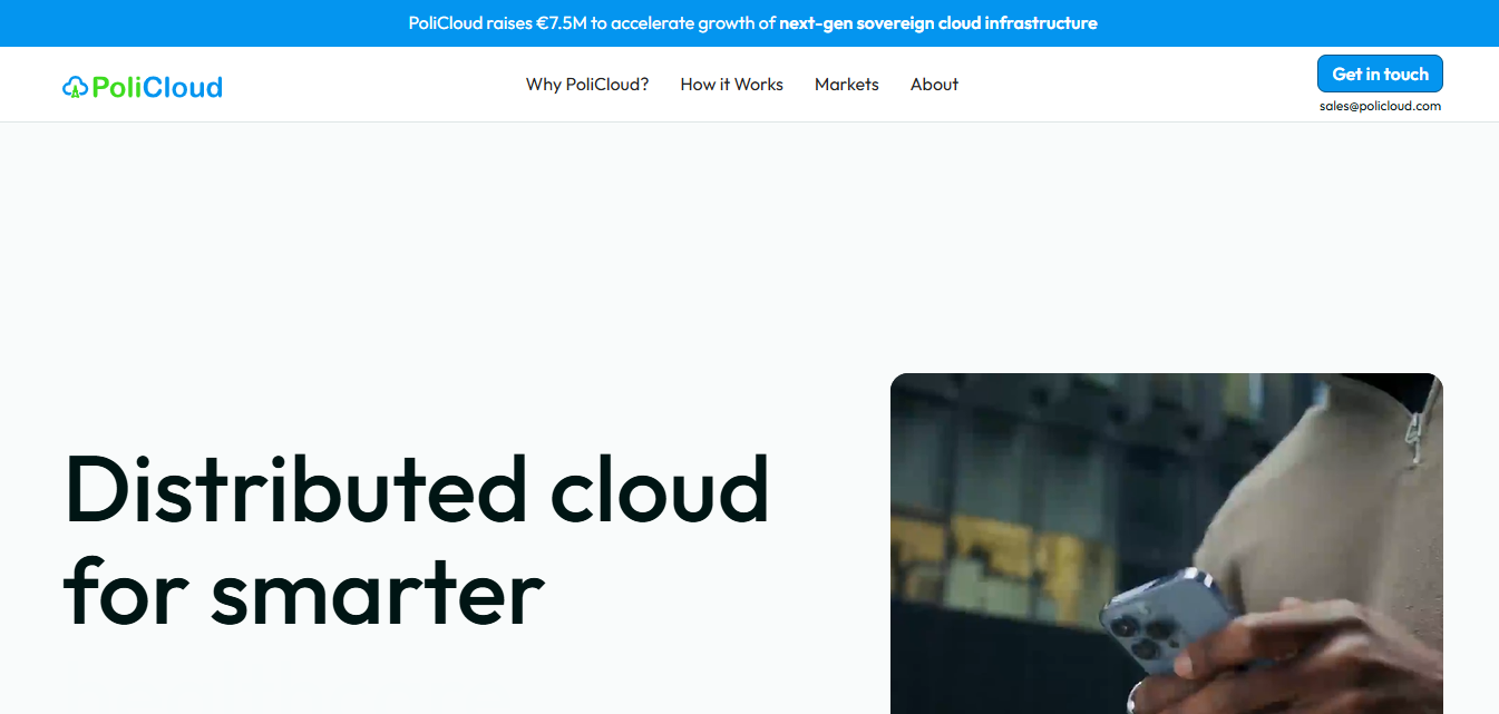 PoliCloud Raises $8.79M to Decentralize Infrastructure for Smarter Cities