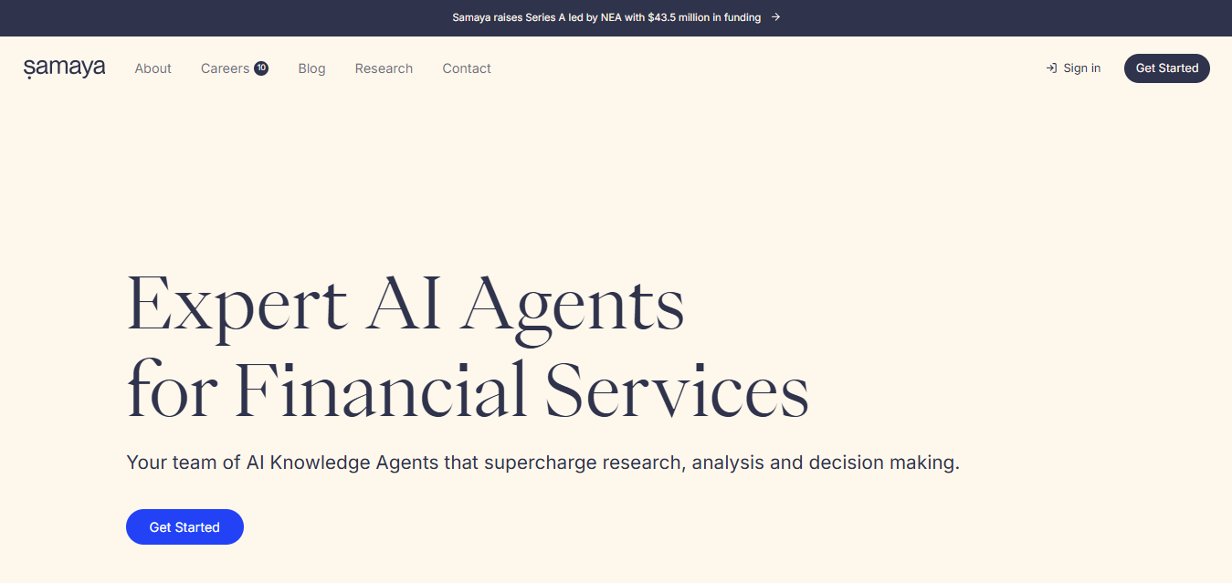 Samaya AI Raises $43M to Reimagine Enterprise Decision-Making with Next-Gen AI Agents