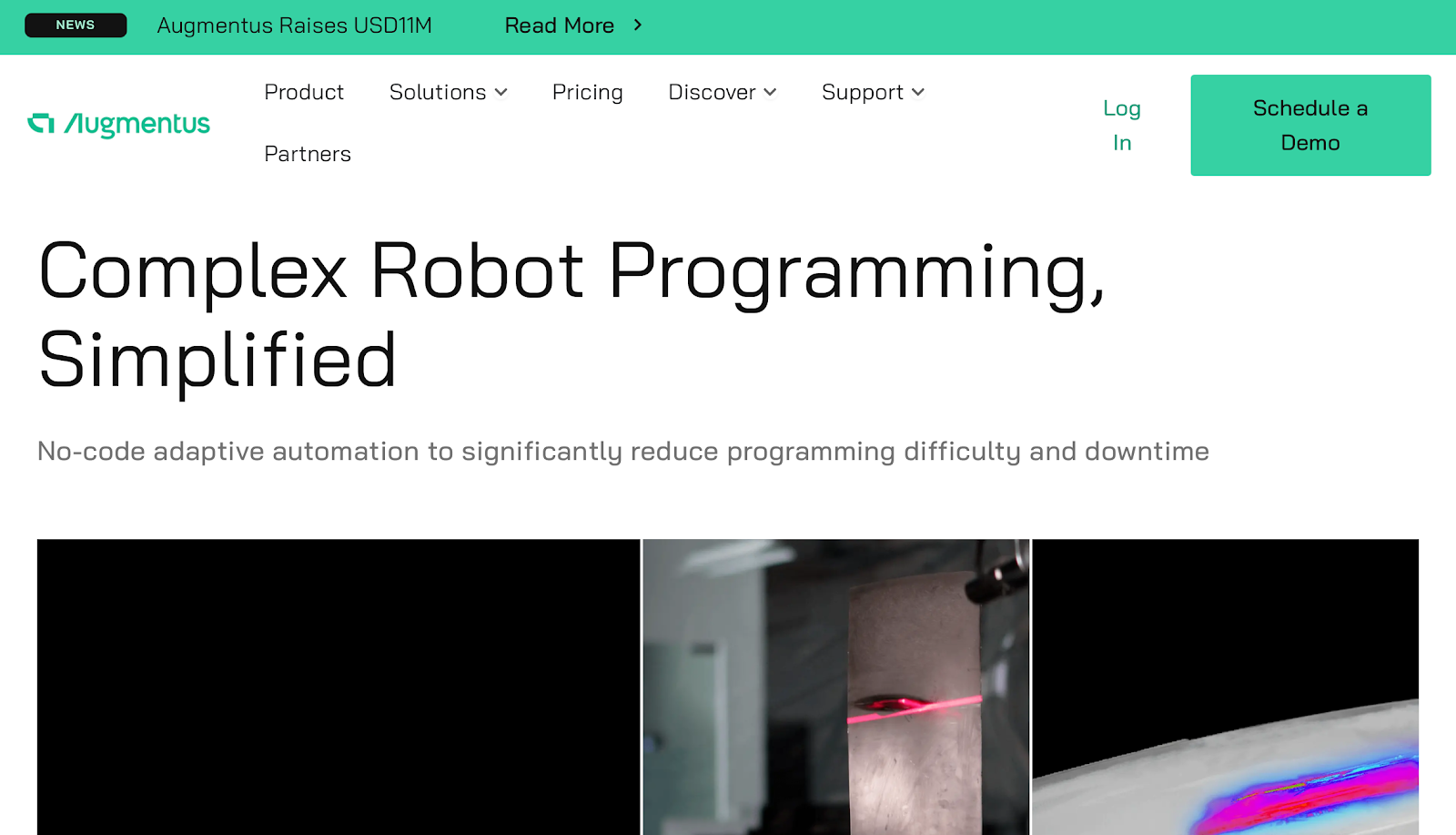 Augmentus Robotics Raises $11M Series A to Democratize Industrial Robotics with No-Code Automation