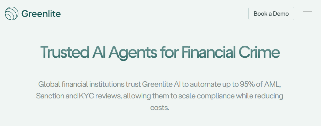 Greenlite AI Raises $15M Series A to Automate Compliance for Financial Institutions