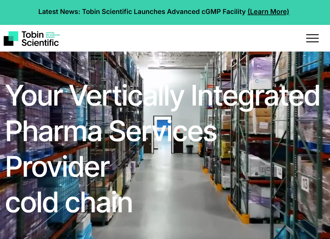  Tobin Scientific Secures $65M Growth Capital to Reinvent Life Sciences Logistics at Scale