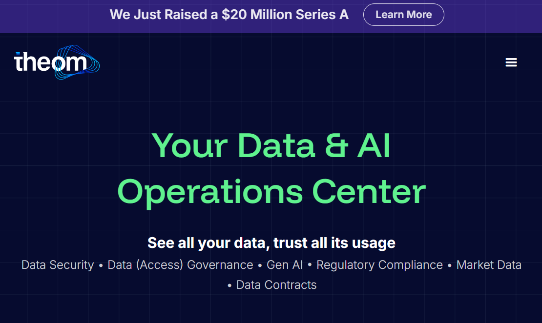 Theom Raises $20M in Series A to Revolutionize AI-Driven Data Security