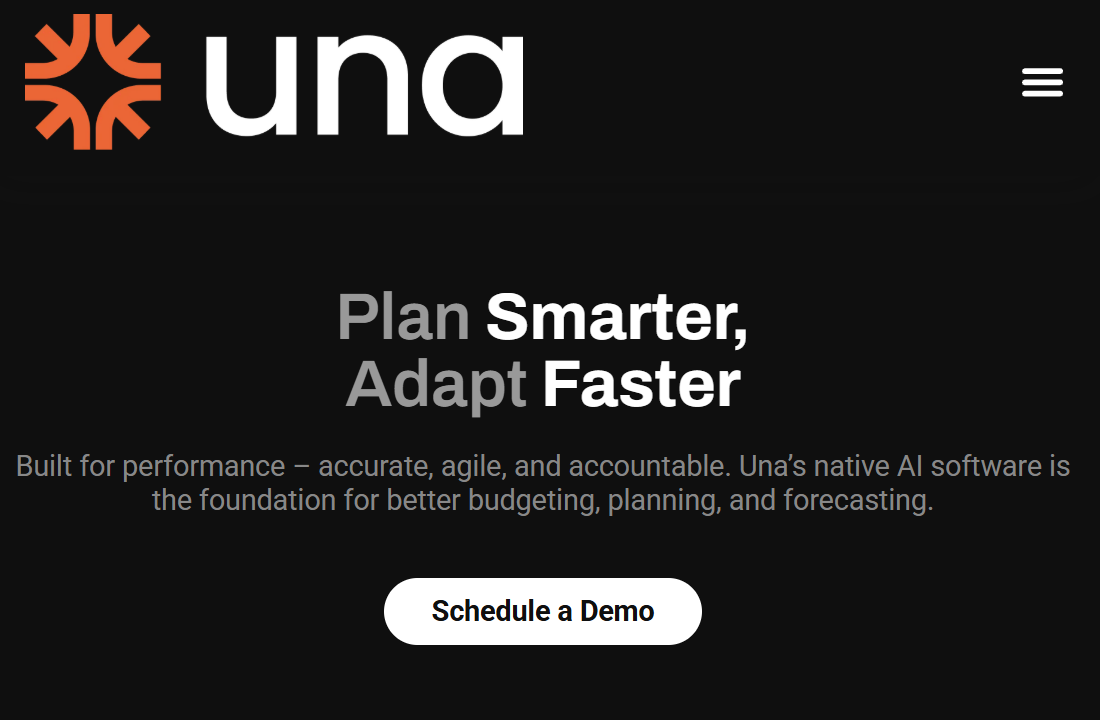 Una Software Raises $4.4M in Seed Round to Revolutionize FP&A with Native AI