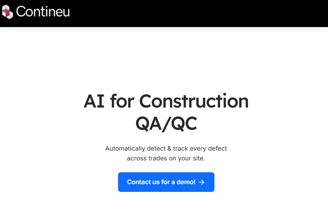 Contineu Raises $1.2M Seed to Bring AI-Driven QA/QC to Construction Sites