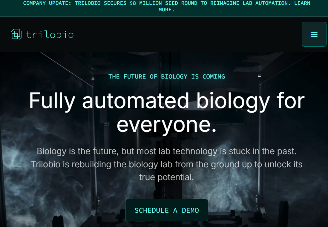 Trilobio Raises $8M Seed Round to Reinvent Synthetic Biology Automation