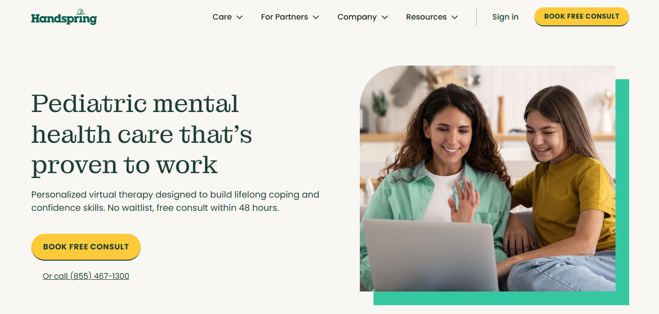 Handspring Health Raises $12M Series A to Expand Accessible Mental Healthcare for Youth