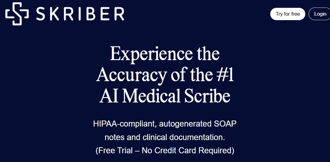 SKRIBER Raises $1.3M Pre-Seed to Revolutionize AI Medical Scribing