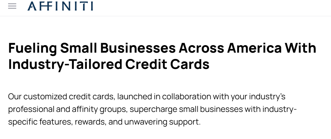 Affiniti Raises $17M Series A to Power Industry-Tailored Credit Cards for Small Businesses