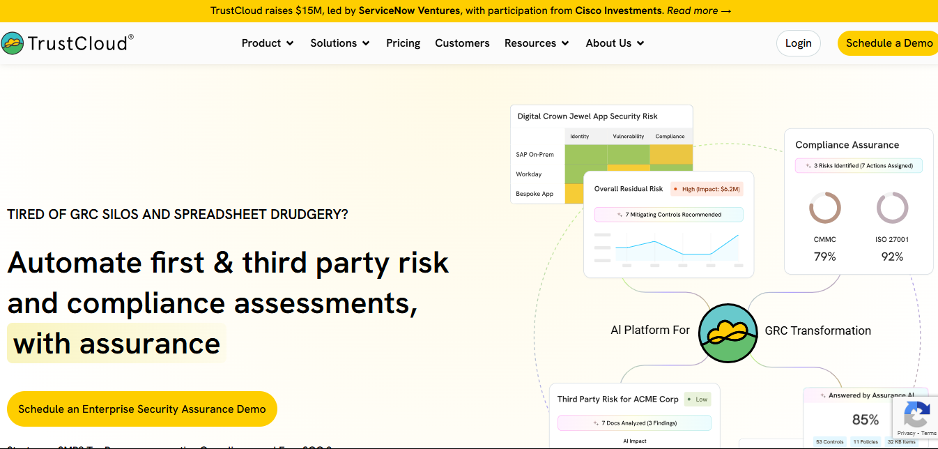TrustCloud Raises $15M to Make Compliance the Backbone of Startup Growth