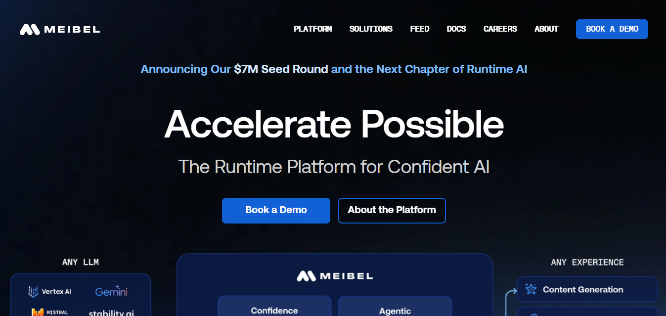Meibel Raises $7M Seed Round to Power the Future of Runtime AI Infrastructure