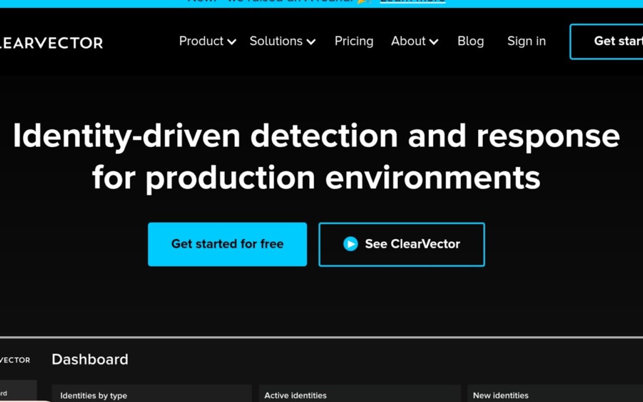 ClearVector Secures $13M Series A to Advance Identity-Driven Security for Production Environments