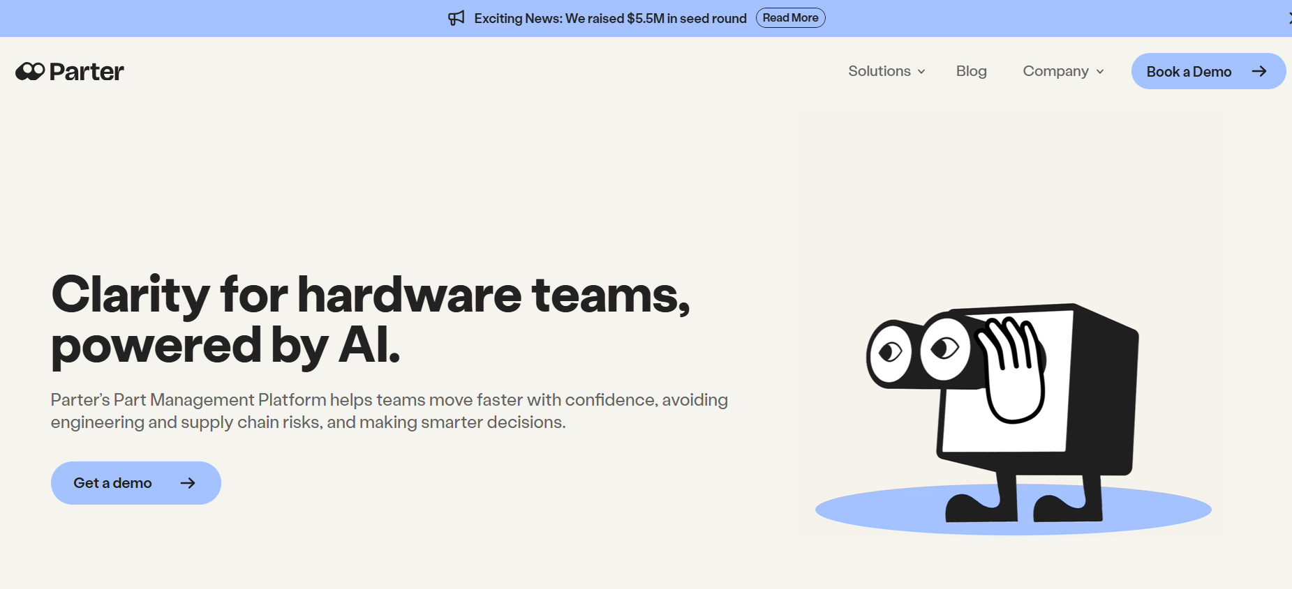 Parter Raises $5.5M Seed Round to Transform Hardware Manufacturing with AI