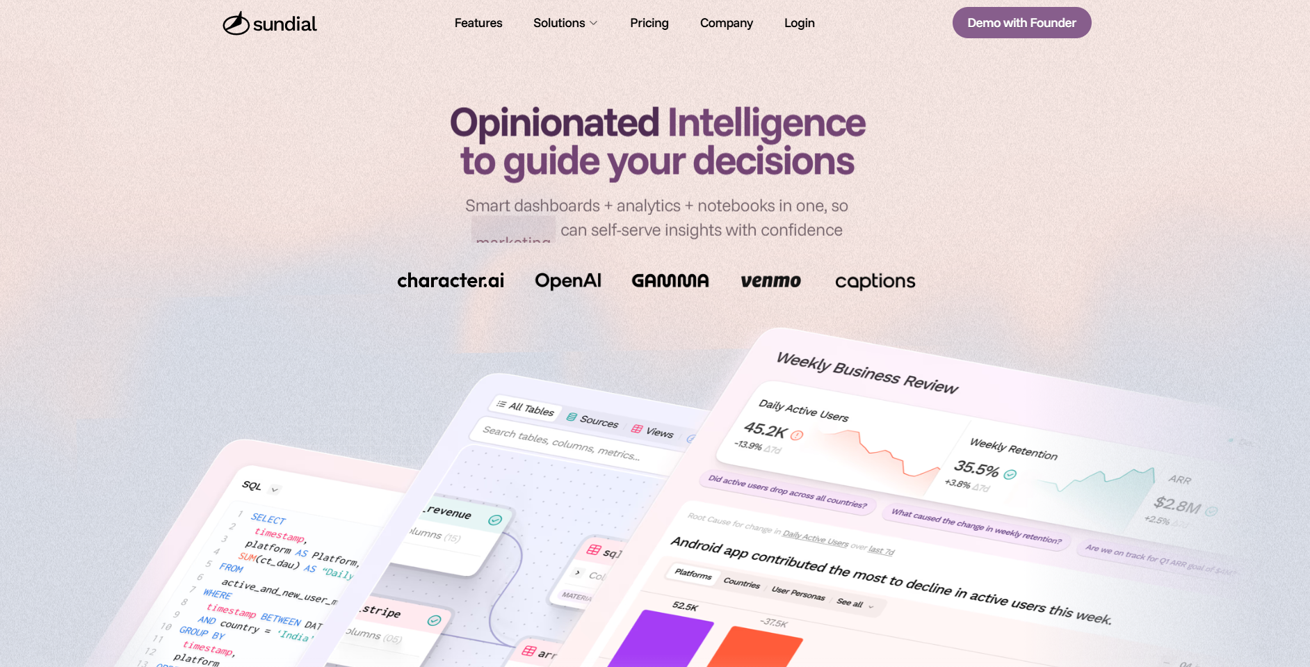 Sundial Raises $16M Series A to Transform Enterprise AI Analytics