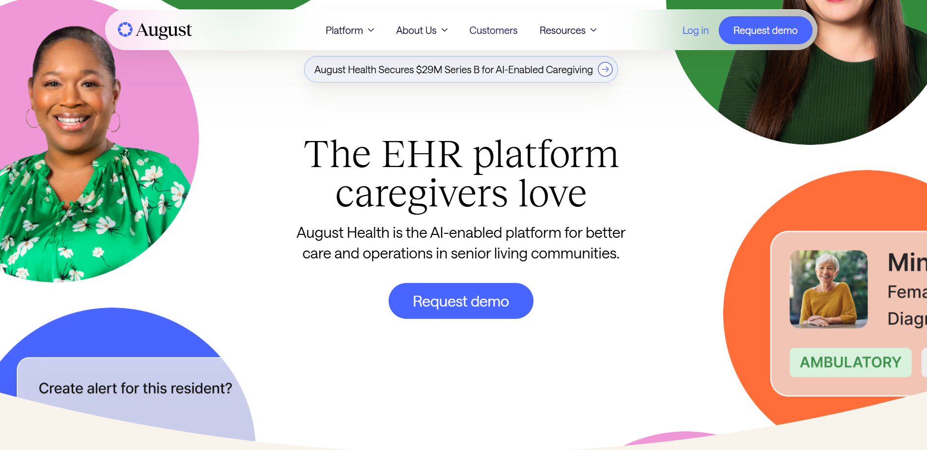August Health Secures $29 Million Series B to Reinvent Senior Care with AI-Powered EHR