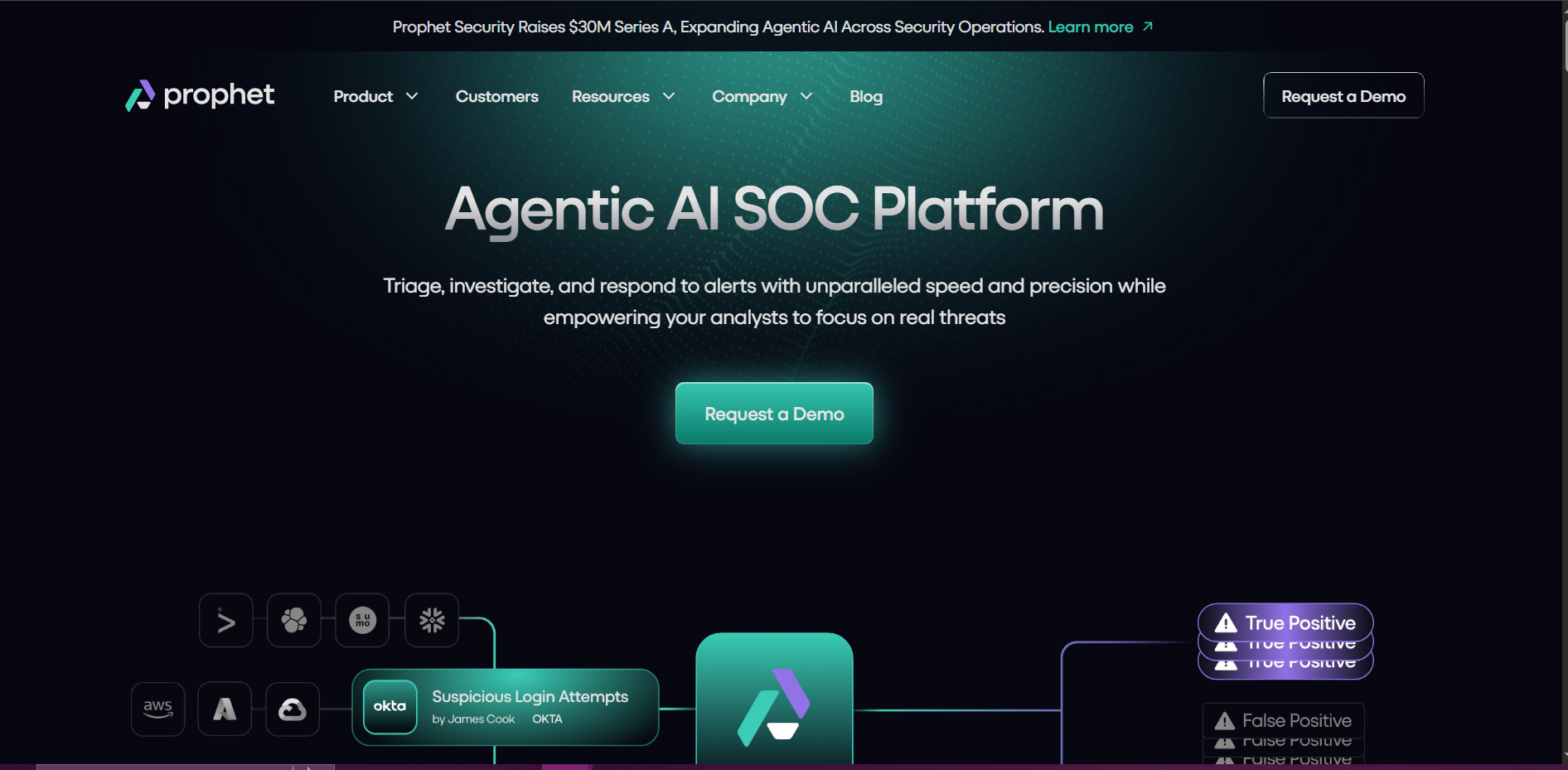Prophet Security Raises $30M Series A to Launch Agentic AI SOC Platform