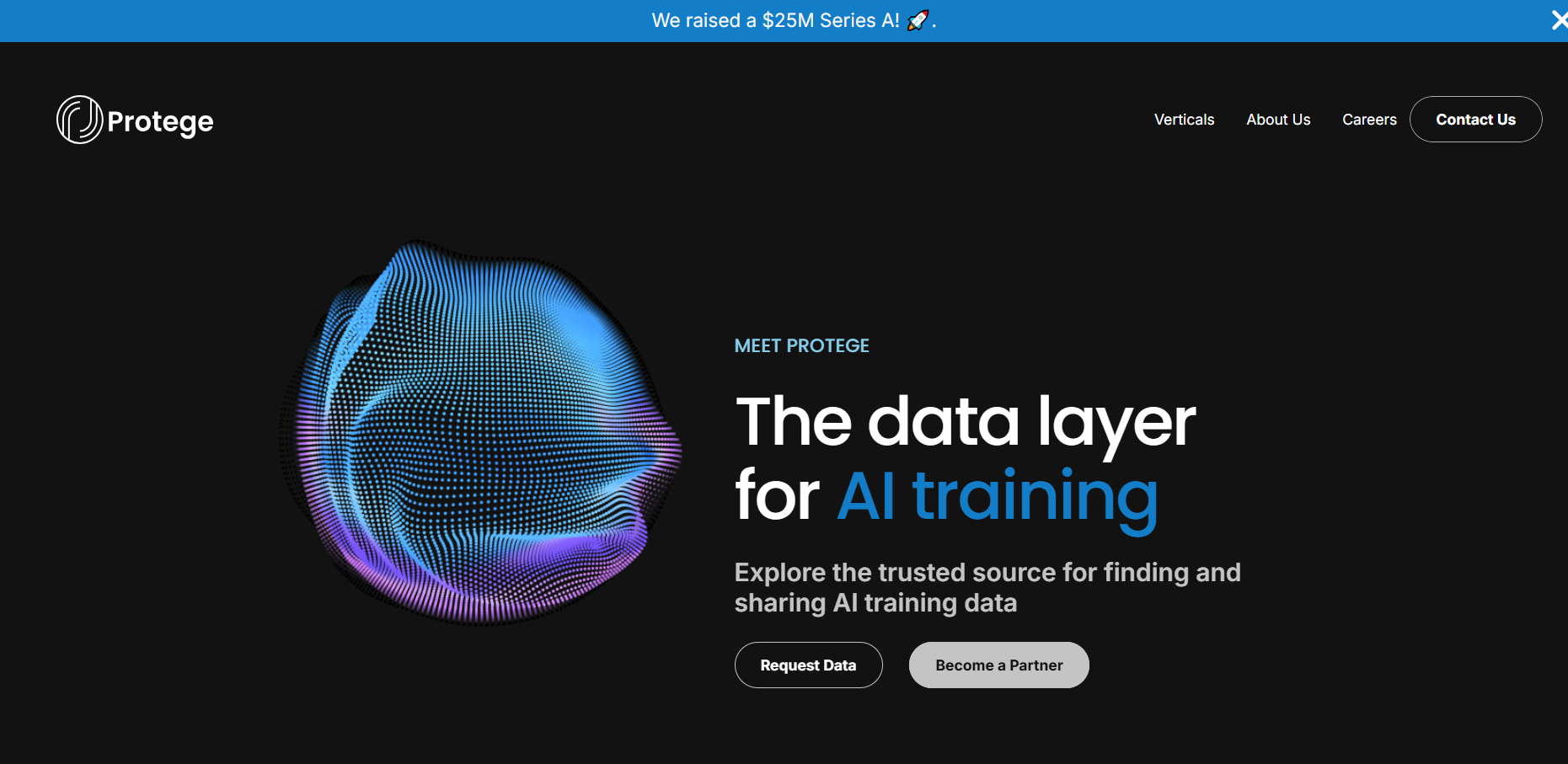 Protégé Secures $25M Series A to Become the Data Layer for AI Training