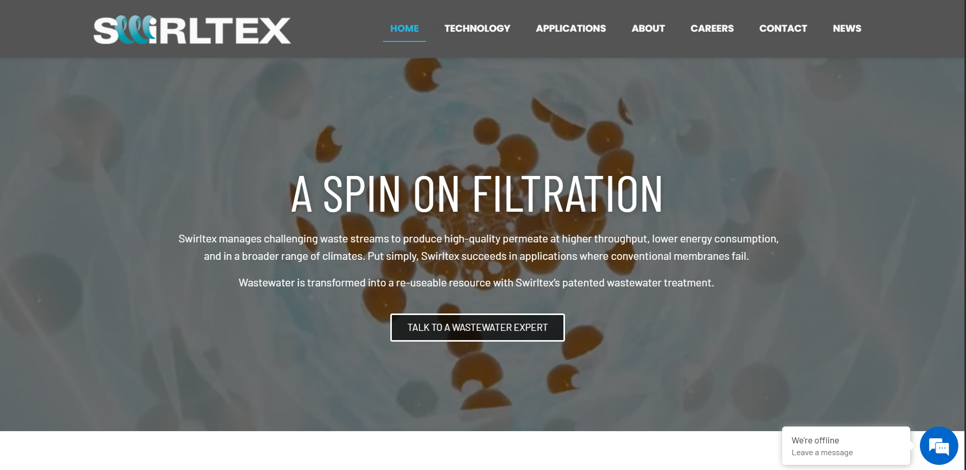 Swirltex Raises C$1.6M (US$1.2M) Seed Round to Scale Wastewater Innovation Across Diverse Climates