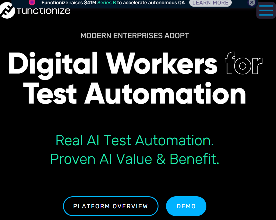 Functionize Secures $41M in Series B to Scale AI-Powered Test Automation