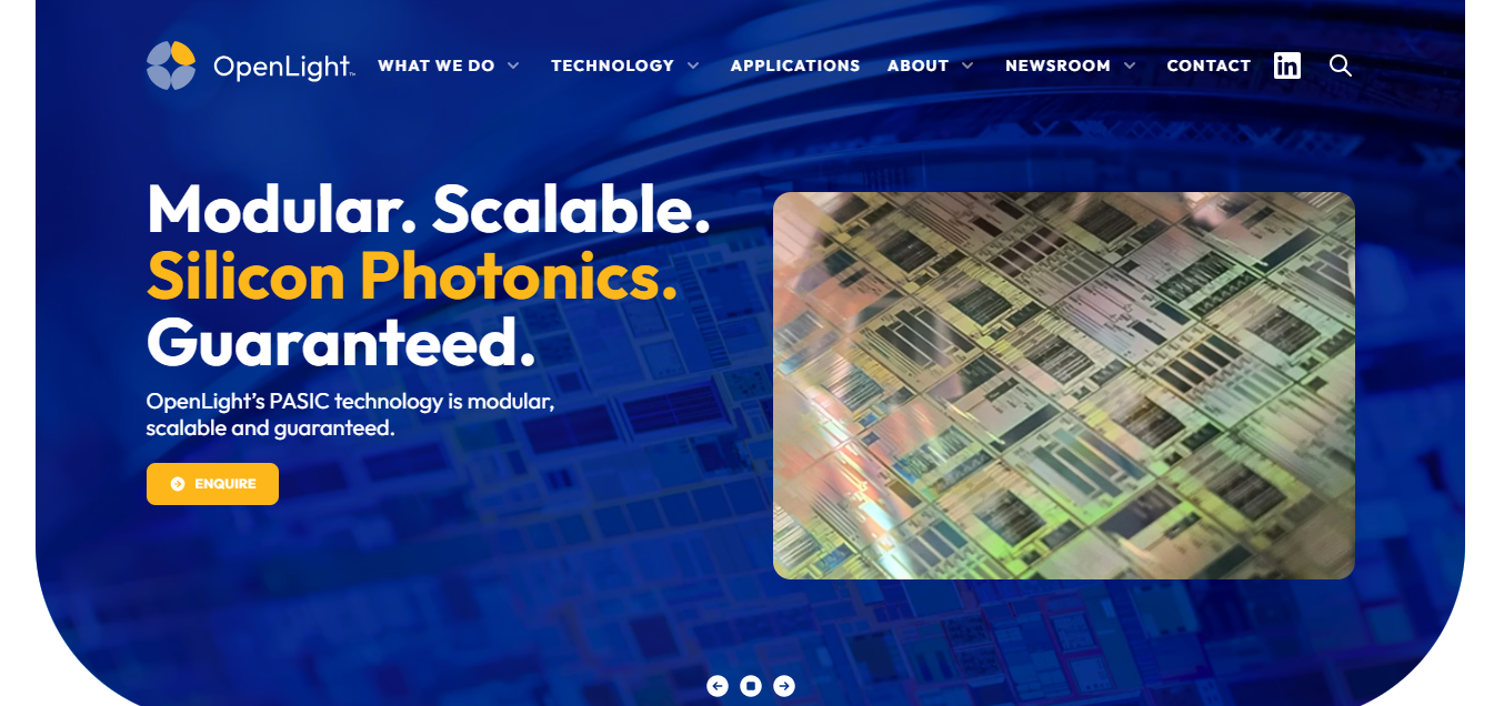OpenLight Raises $34 Million in Series A to Drive the Future of Photonic Integration
