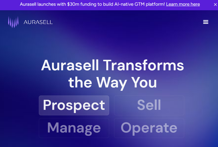 Aurasell AI Secures $30 Million Seed Round to Redefine AI-Driven Sales