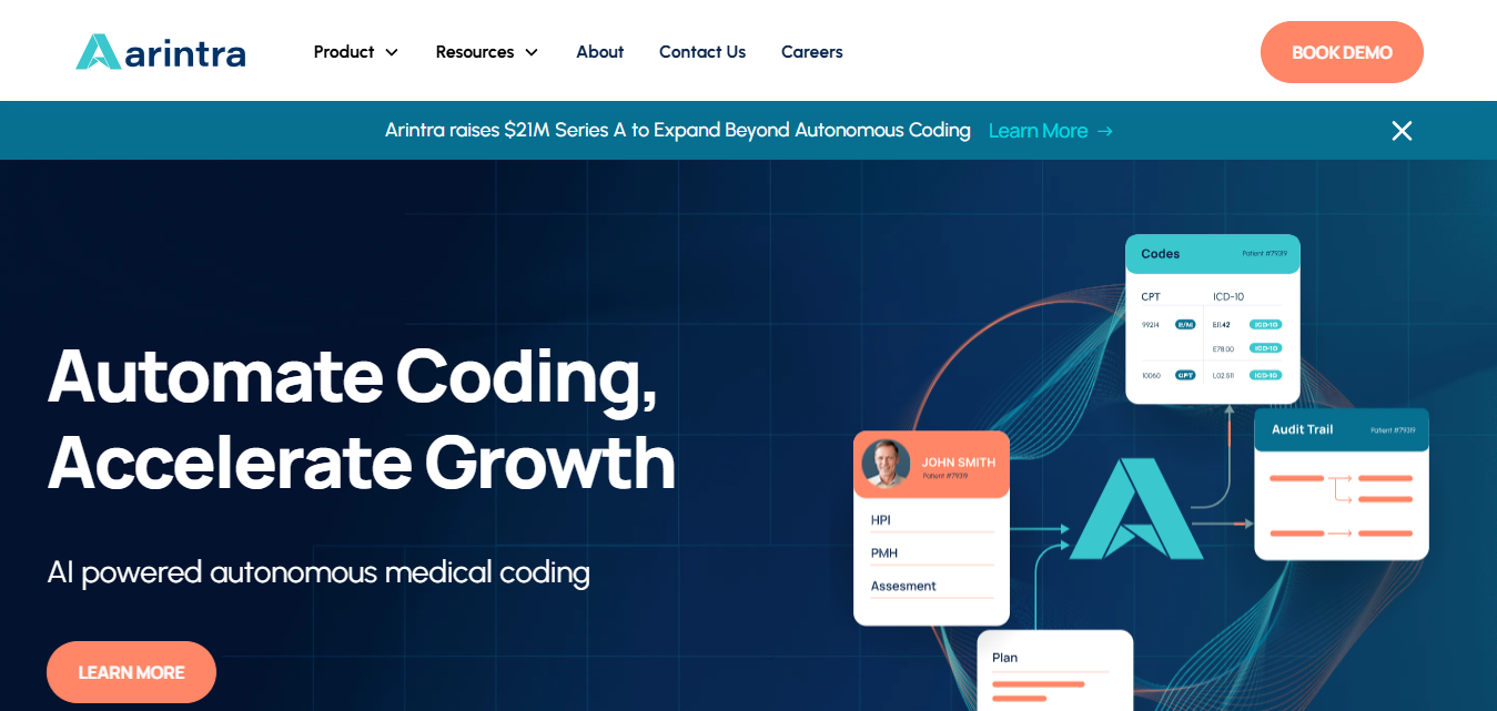 Arintra Secures $21 Million Series A to Transform Healthcare with AI