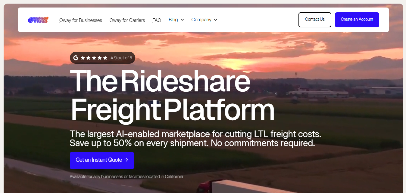 Oway Secures $4 Million Seed Funding to Build the Future of Rideshare Freight