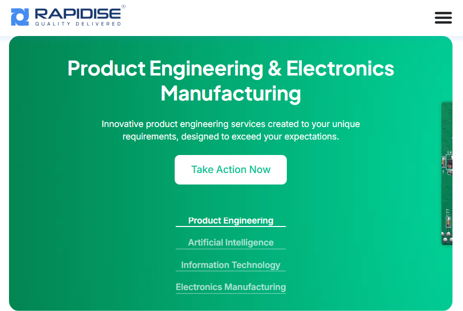 Rapidise Inc. Secures $4M in Seed Funding to Revolutionize Advanced Manufacturing Automation