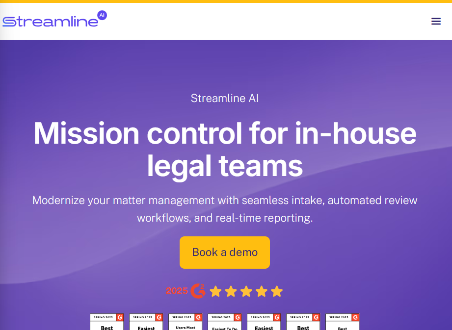 Streamline AI Raises $8.6M in Series A to Transform Legal Operations with Workflow Intelligence