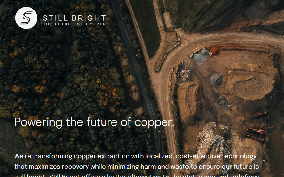 Still Bright Raises $18.7M to Reinvent Copper Extraction for the Energy Transition