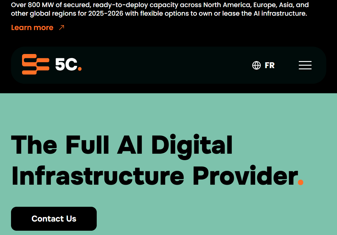 5C Raises $835M to Lead the Future of AI-Driven Energy Infrastructure