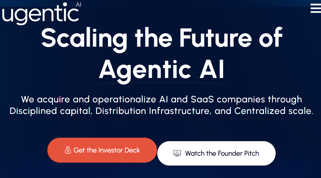 UgenticAI Secures $4M to Transform AI-Powered Marketing for Digital-First Brands