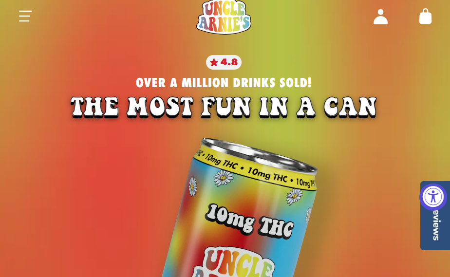 Uncle Arnie’s Raises $7.5M Series A to Scale Cannabis-Infused Beverages
