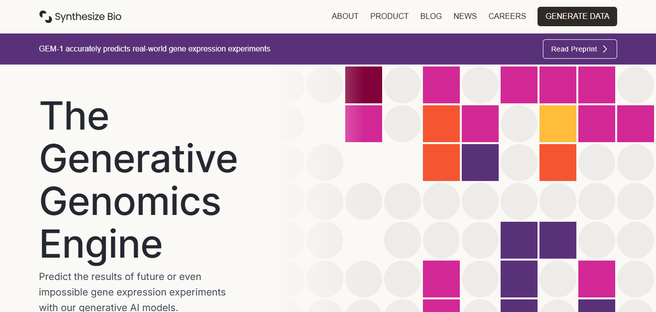 Synthesize Bio Raises $10M Seed Round to Transform Biomanufacturing with AI