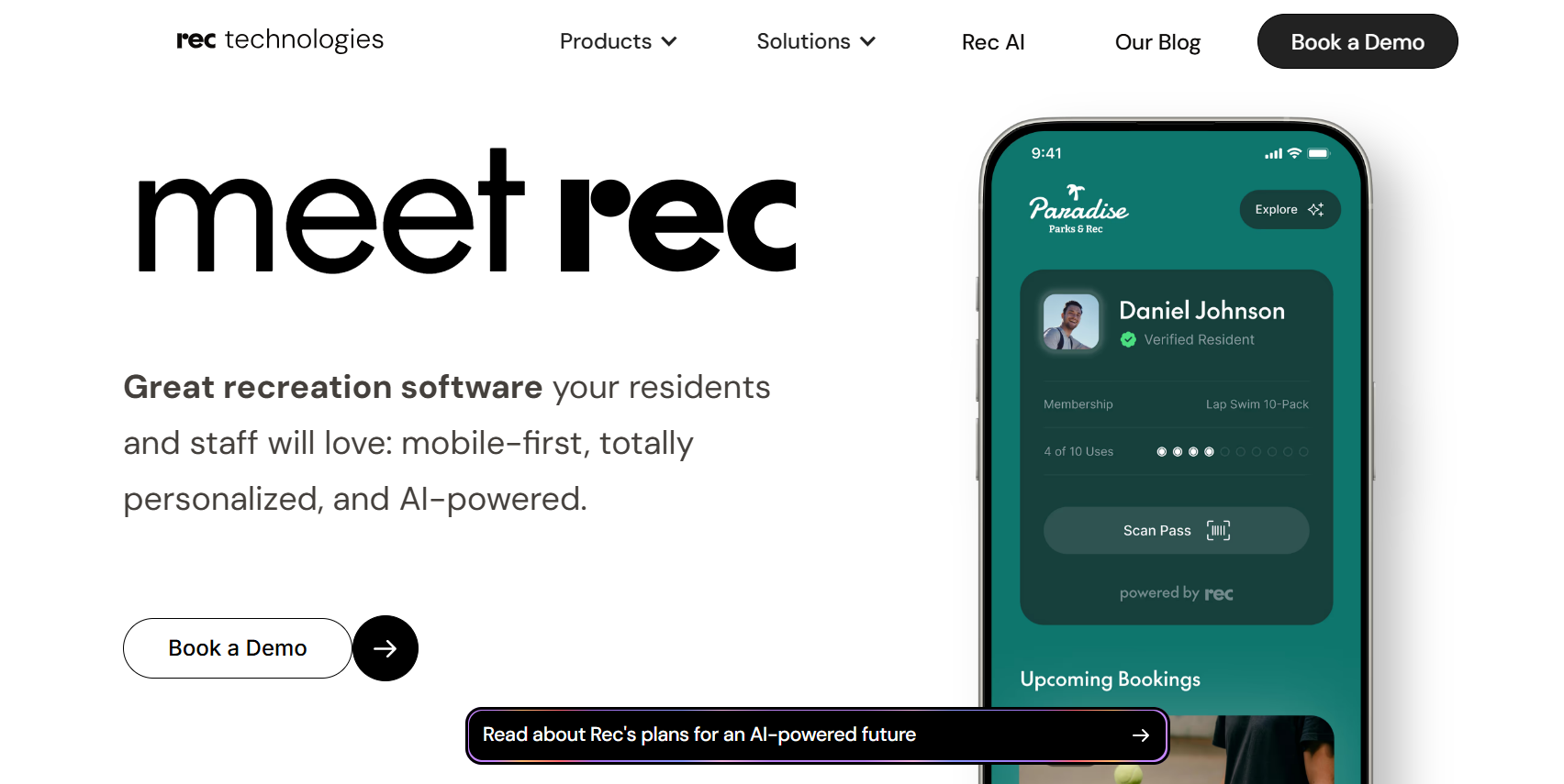 Rec Technologies Raises $11M Series A to Redefine Parks & Recreation Management