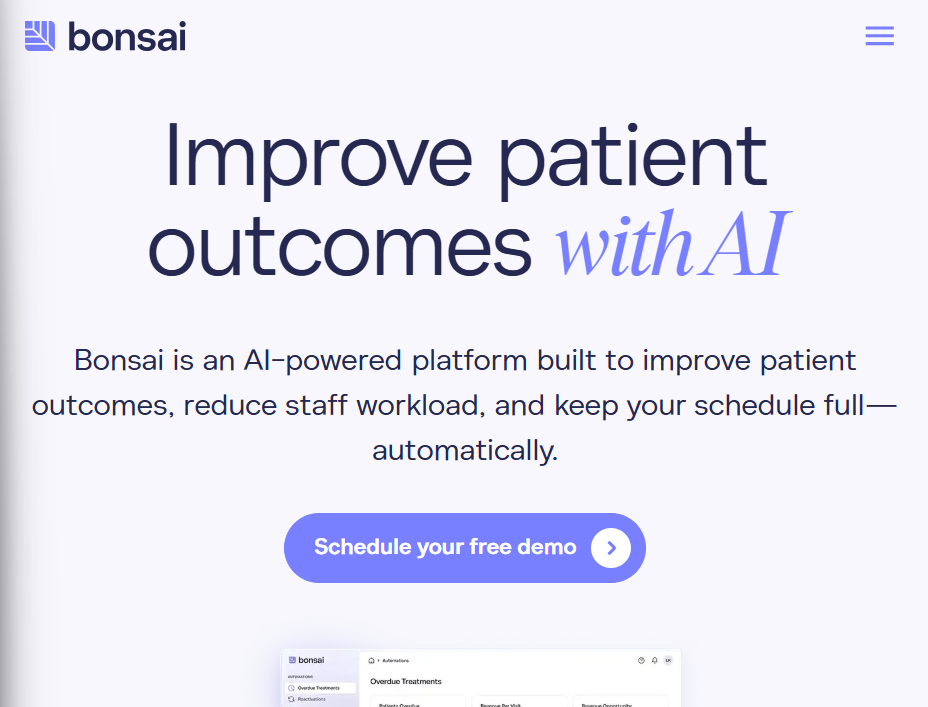 Bonsai Health Raises $7 Million Seed Round to Improve Patient Outcomes with AI