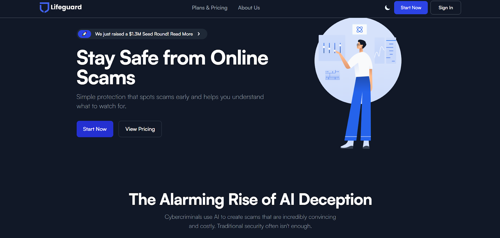 Lifeguard Secures $1.3M Seed Funding to Fight Online Scams