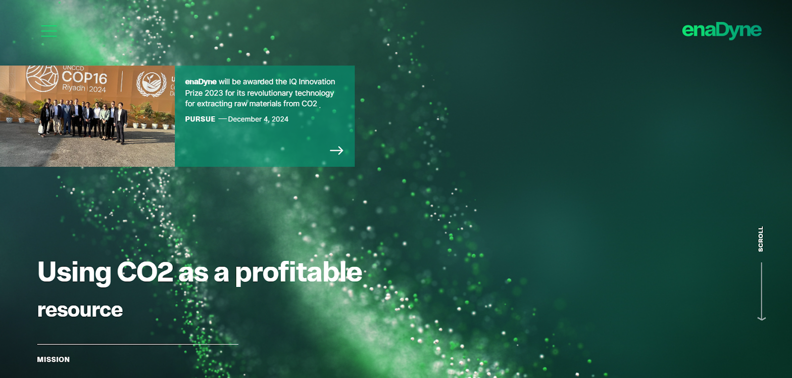enaDyne Raises $8.2 Million Seed Round to Revolutionize Carbon Capture Technology